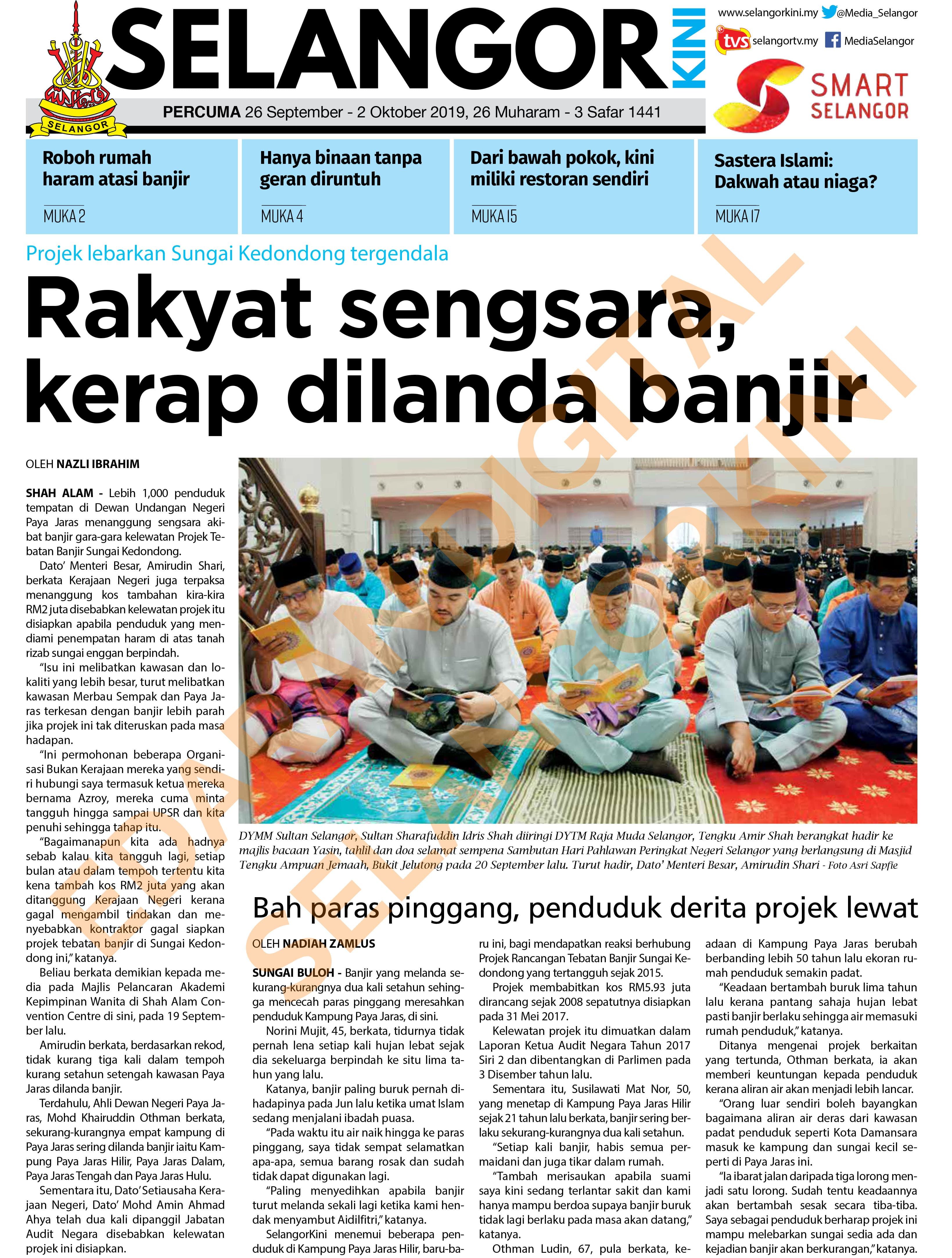 SelangorKini 26 September - 2 Oktober 2019