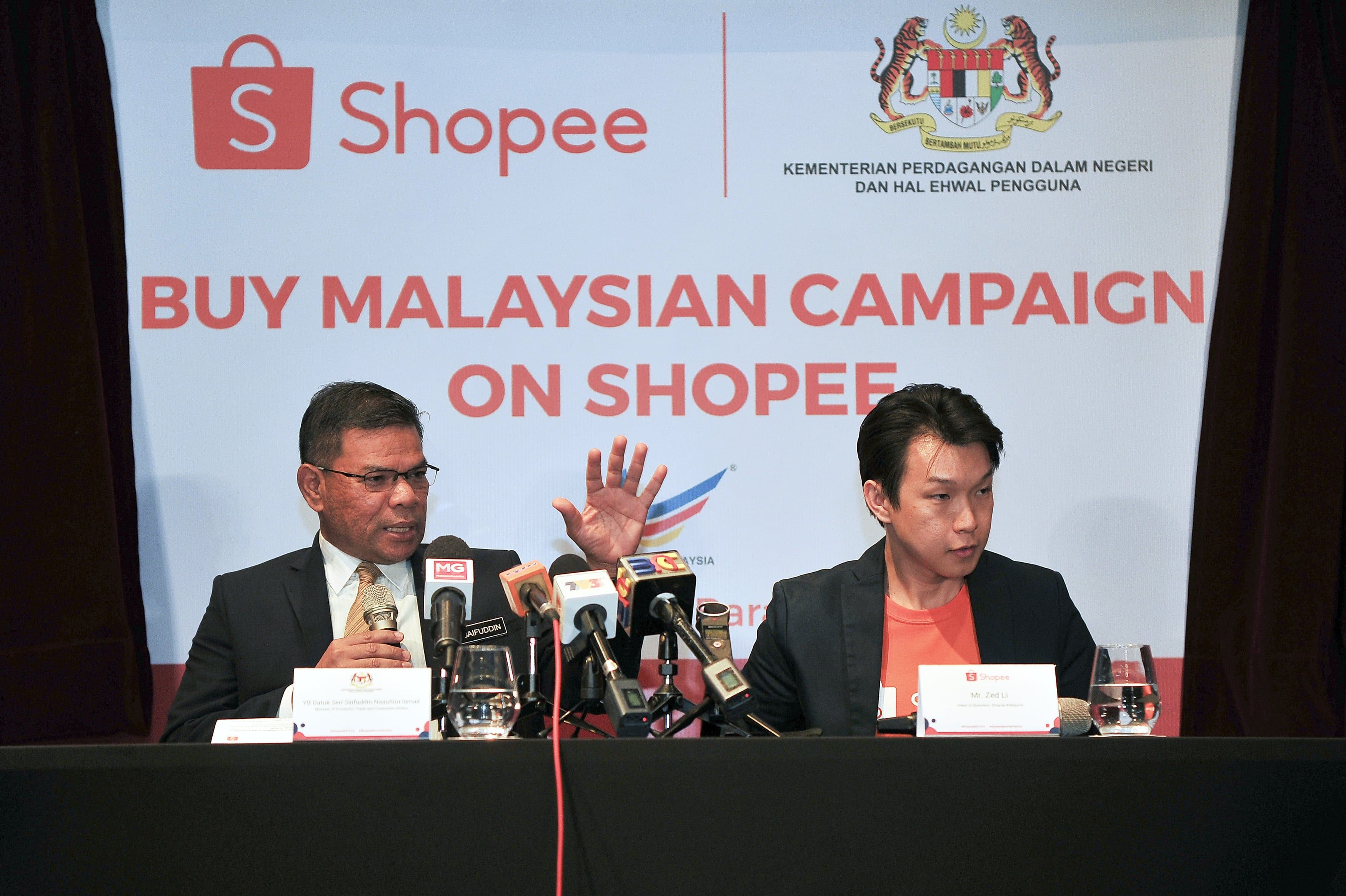 Kerajaan bekerjasama peneraju e-dagang promosi produk tempatan