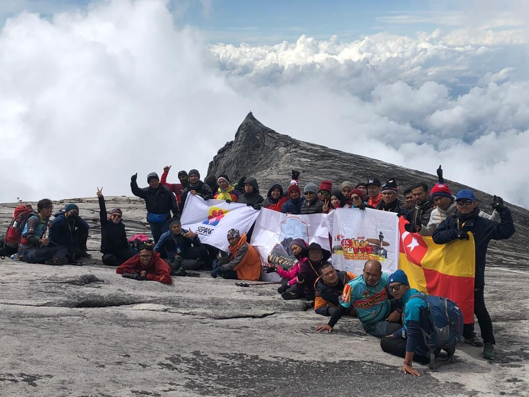 MPSepang lakar sejarah tawan Gunung Kinabalu