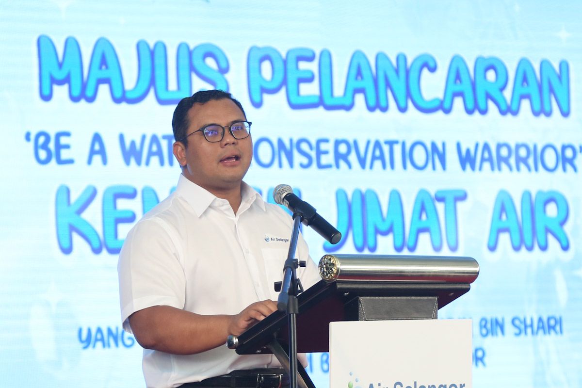 Save water, get rewarded - Amirudin
