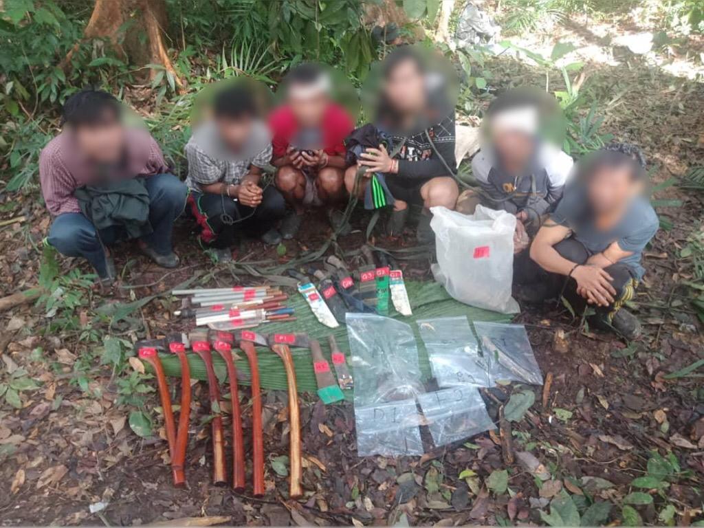 Enam warga Kemboja ditahan ceroboh hutan simpan