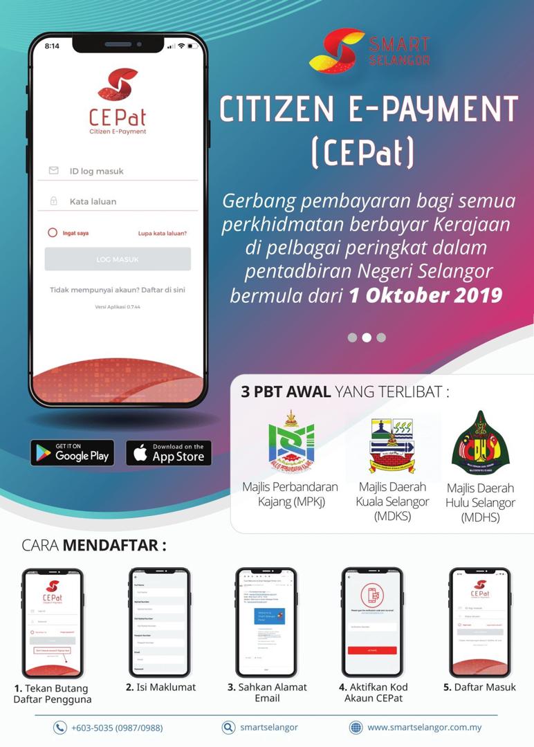 Aplikasi CEPat boleh diguna di tiga PBT