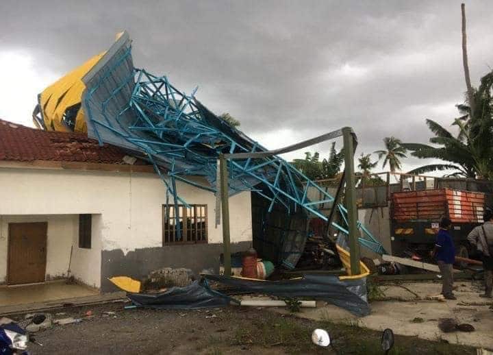 20 rumah rosak akibat puting beliung