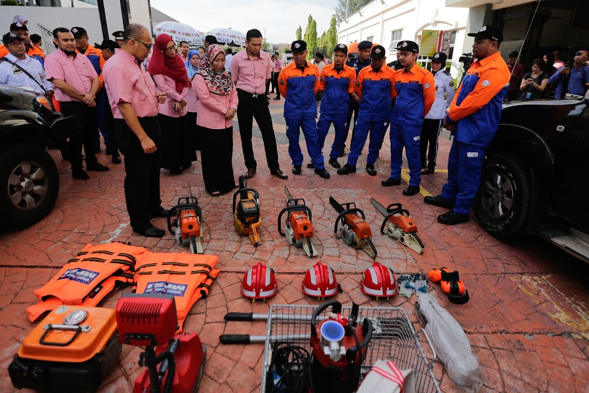 大臣：提高应灾能力  升级各县灾难管委会