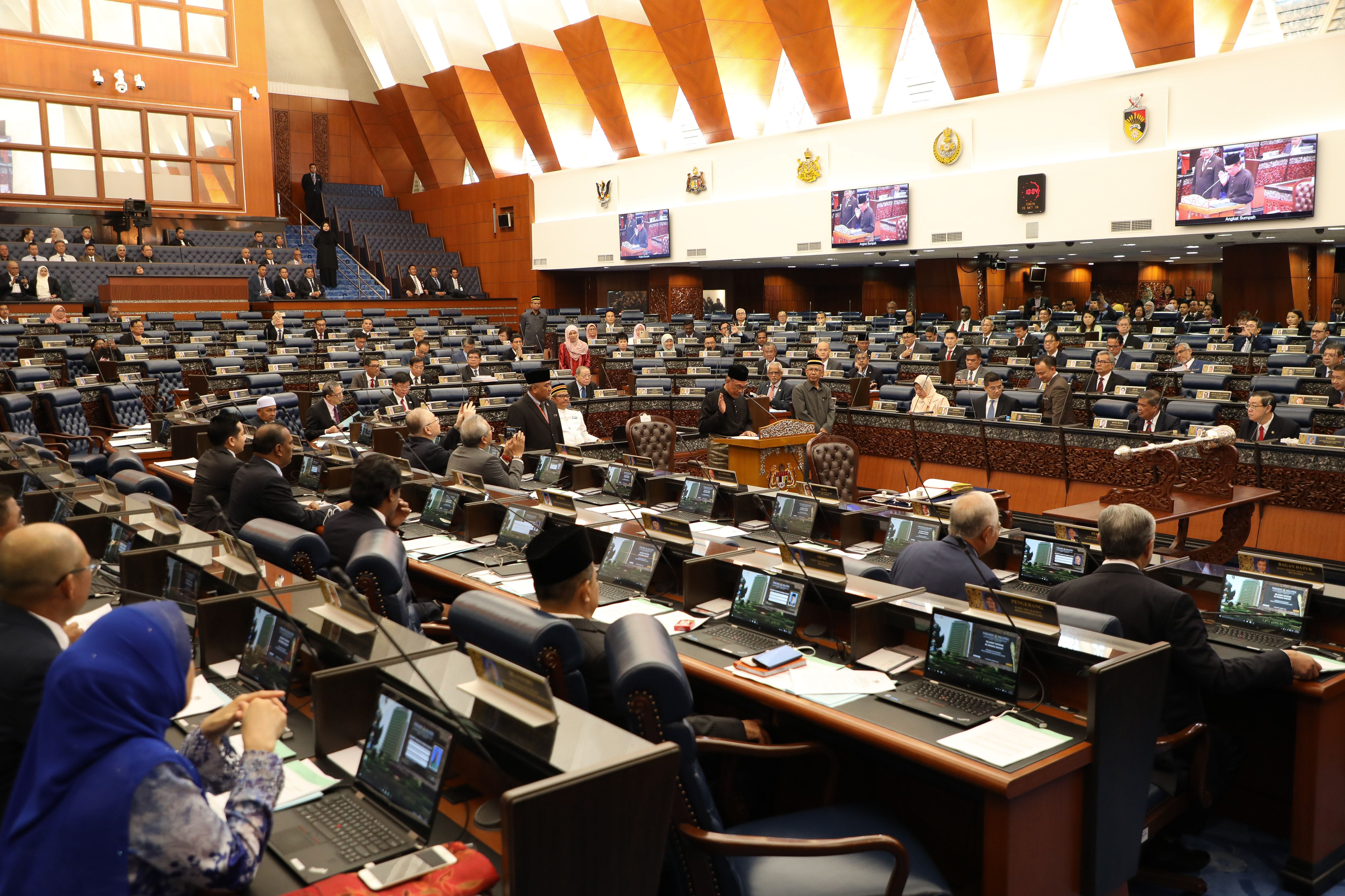 Parliament to focus on land swap, e-lelong system, child car seats