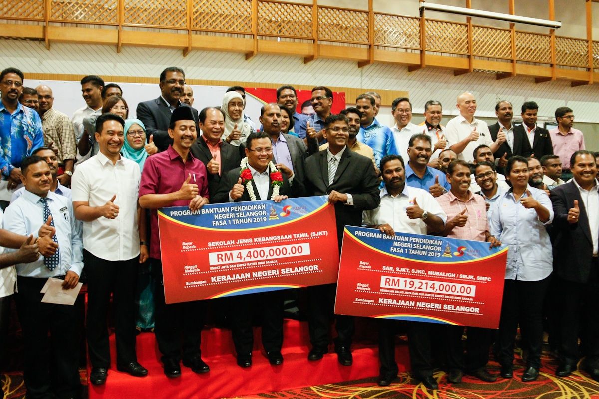 Tidak dipinggirkan, 95 sekolah Tamil terima bantuan