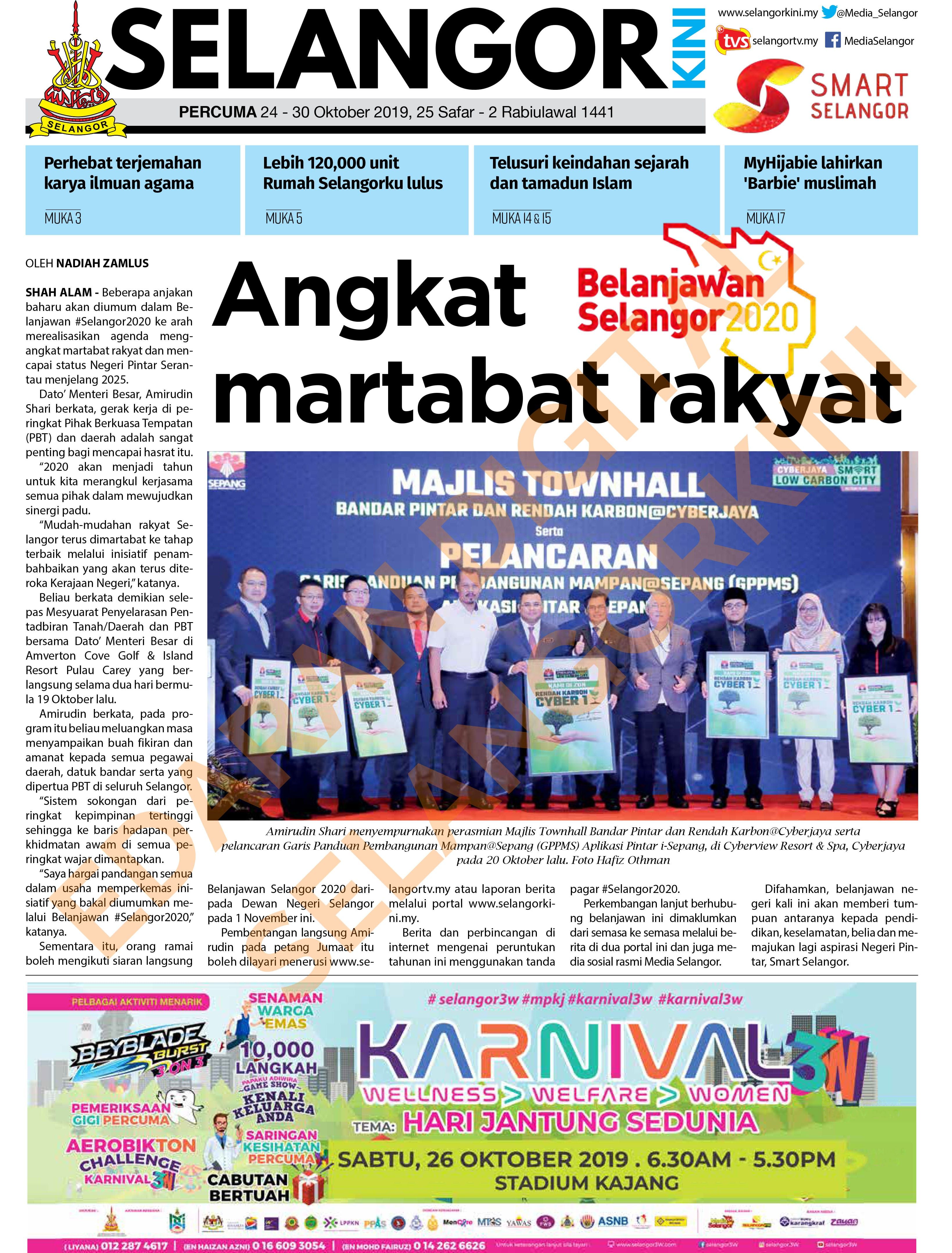 SelangorKini 24 - 30 Oktober 2019