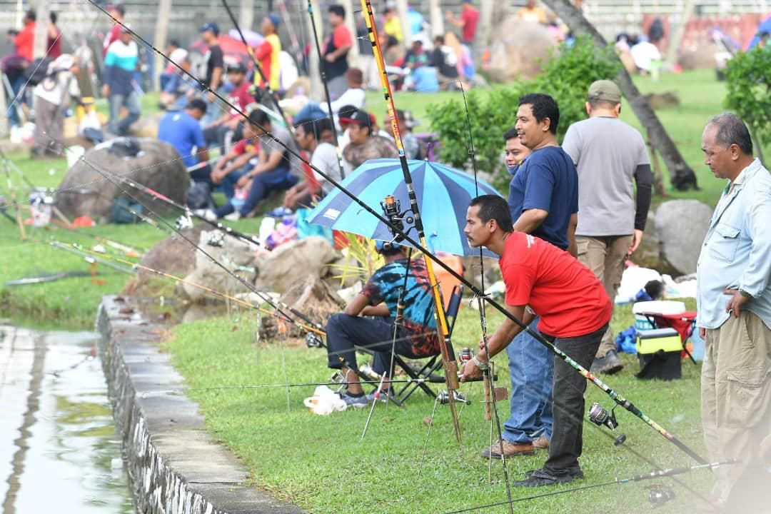 Memancing kolam himpun ramai orang, dilarang sepanjang PKPB