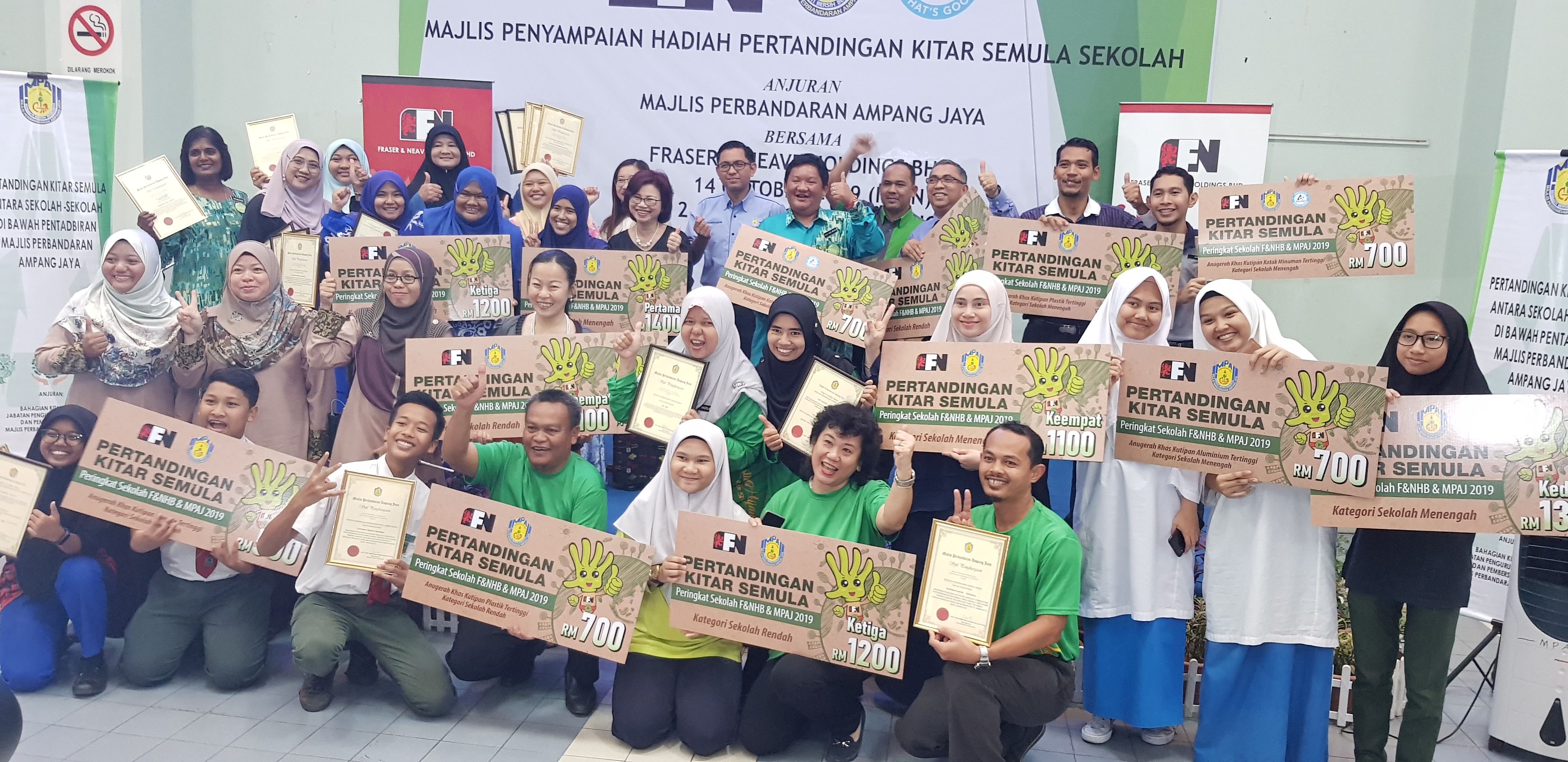 MPAJ kumpul 44,979.50 kg bahan kitar semula