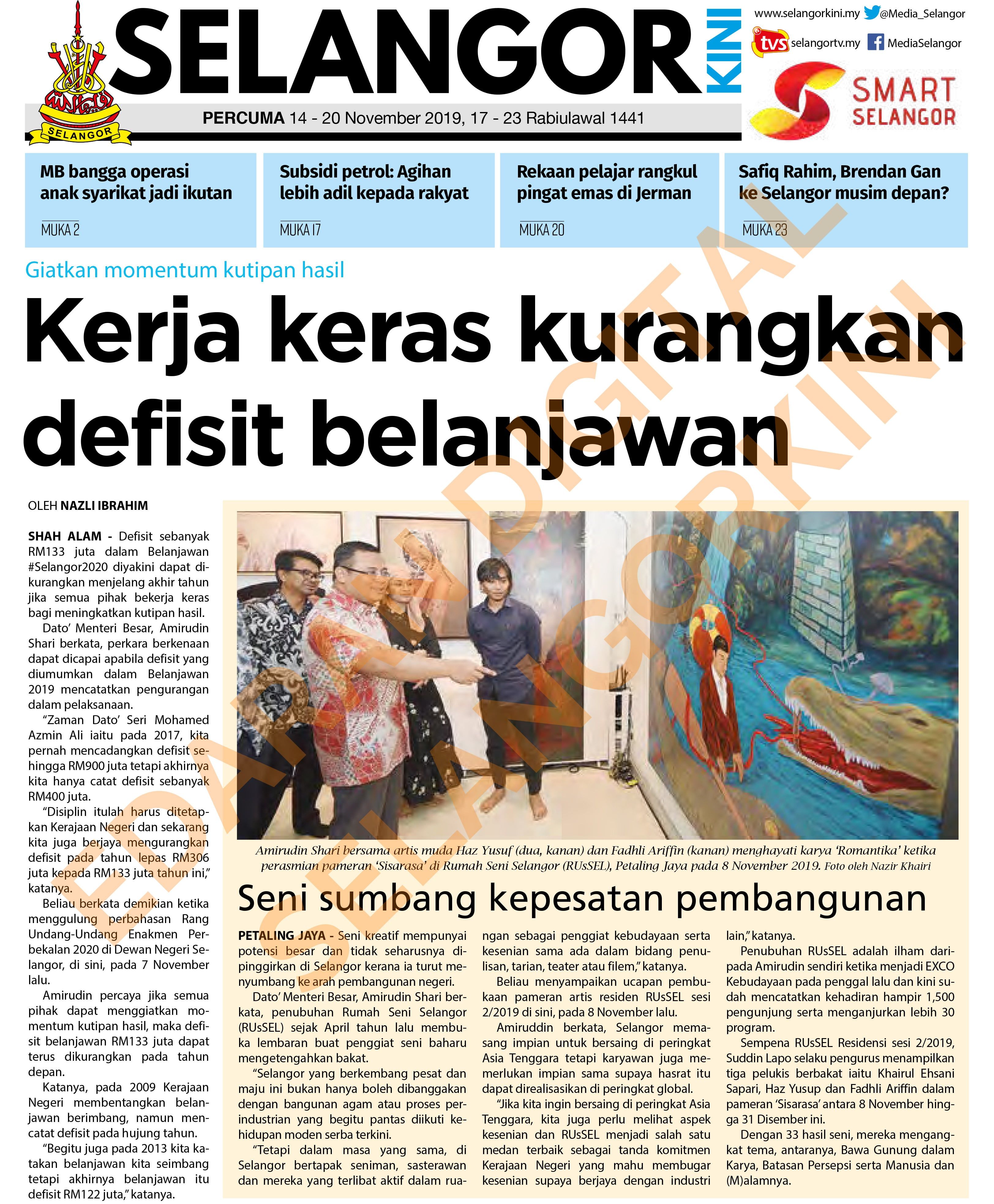 SelangorKini 14 - 20 November 2019