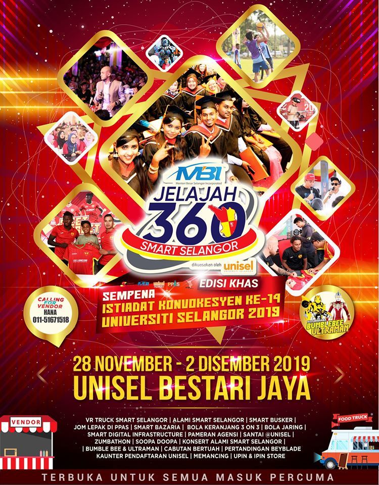 Jom kunjungi Jelajah 360 Smart Selangor di UNISEL