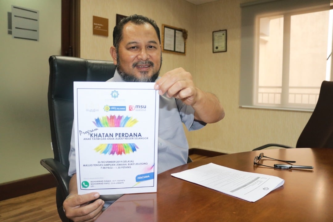 80 anak yatim, asnaf sertai khatan perdana