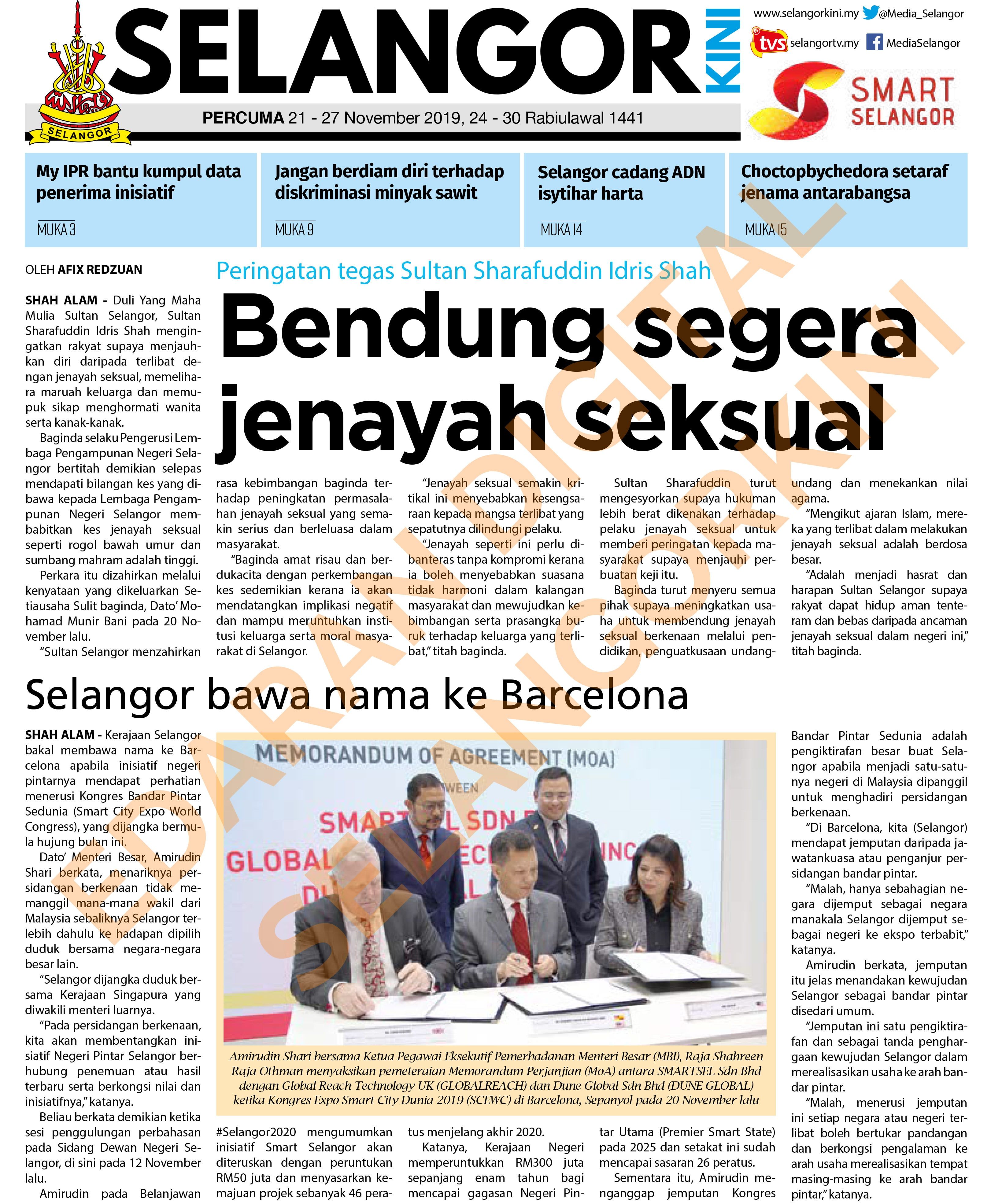 SelangorKini 21 - 27 November 2019