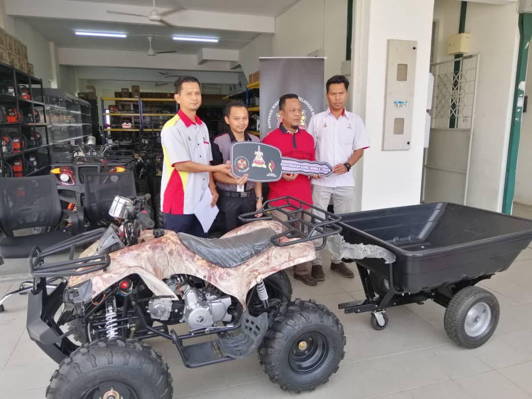 KOHIJRAH sumbang ATV bantu usahawan kelapa sawit