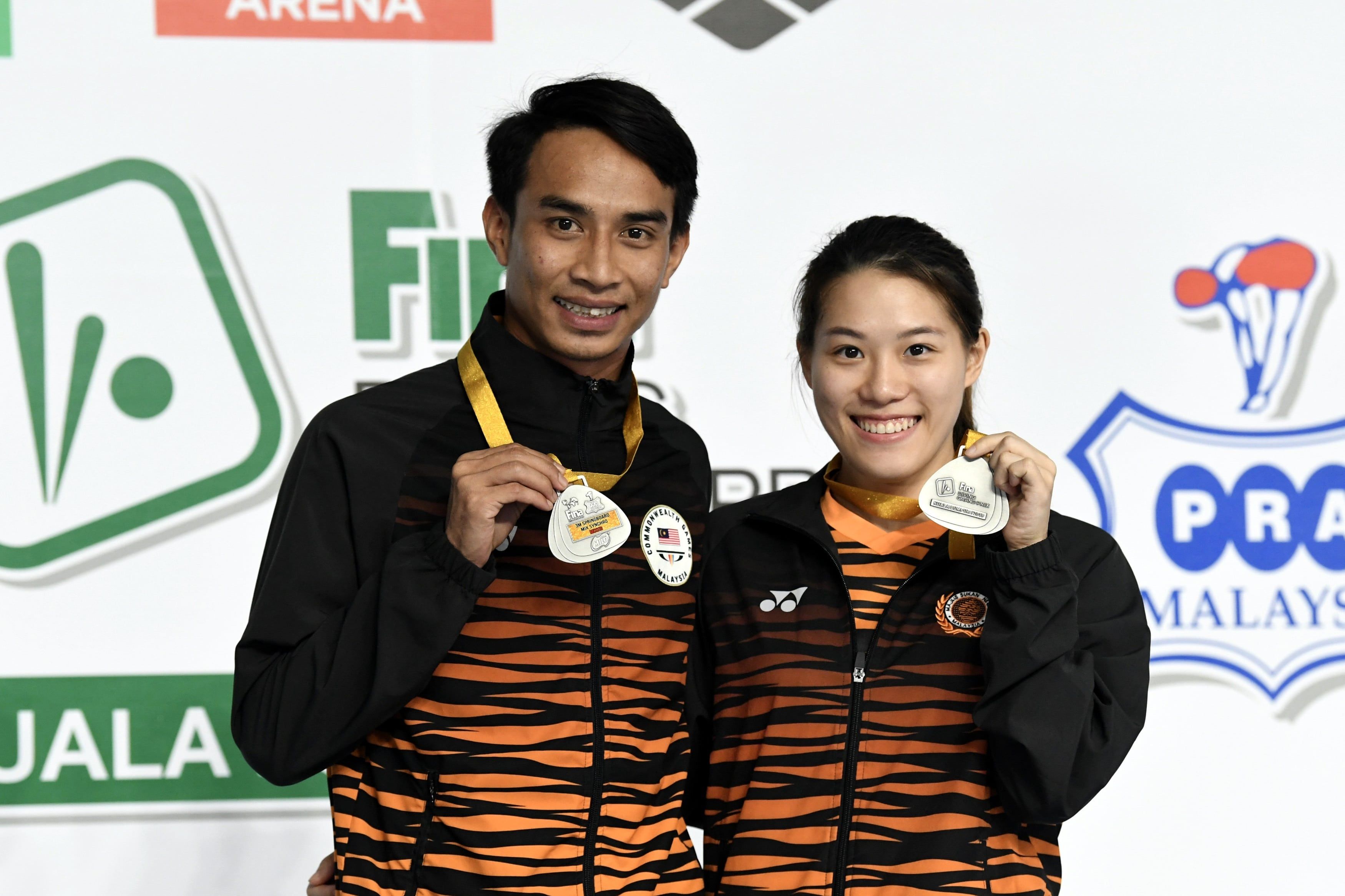 GP FINA: Gandingan Syafiq-Wendy rangkul emas