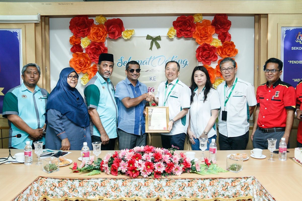 SK Desa Aman sekolah angkat KLK Land