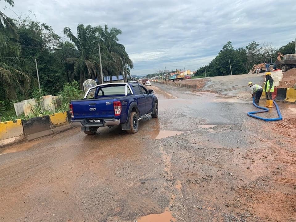 Projek naik taraf jalan berlarutan, penduduk diminta bersabar