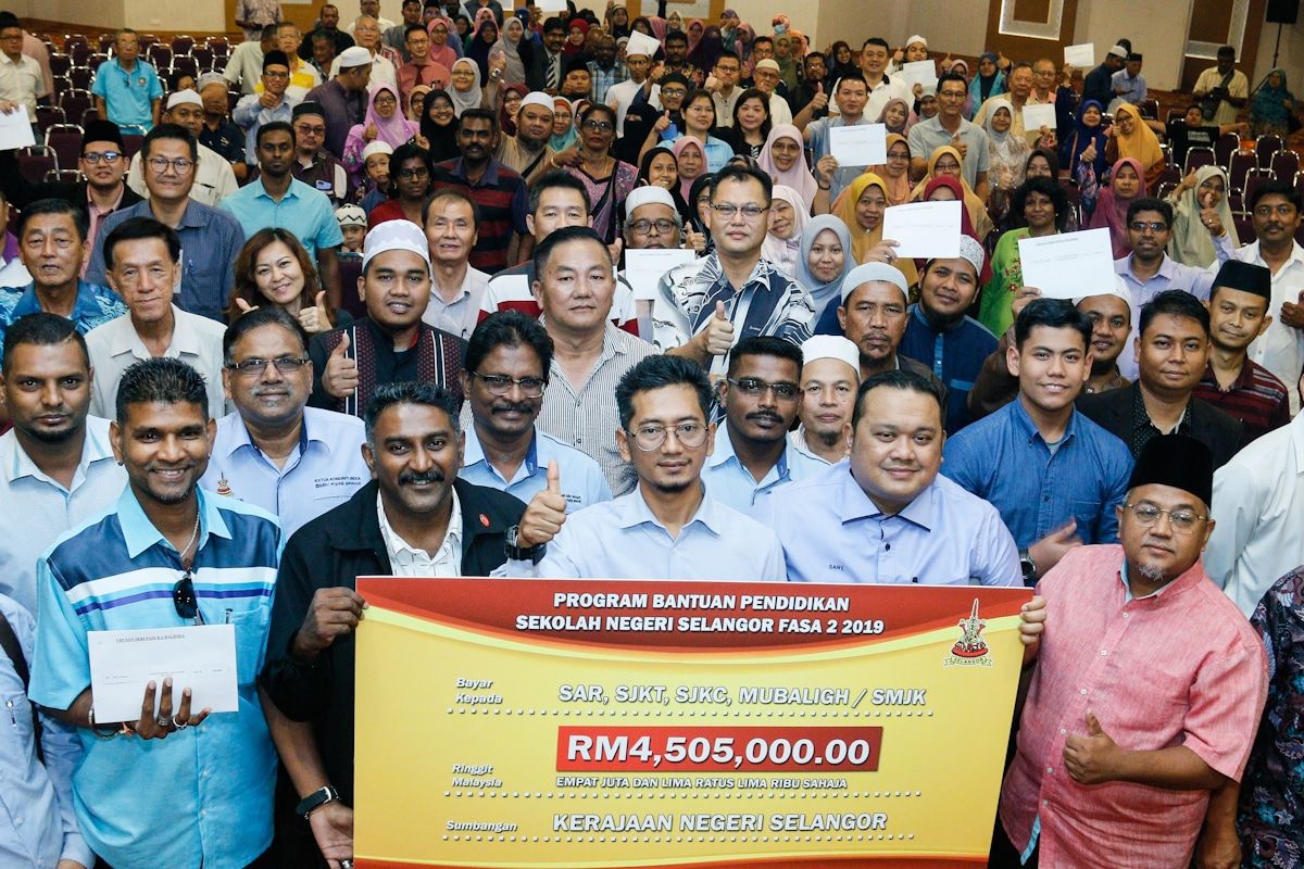 RM4.5 mil for schools in Selangor 