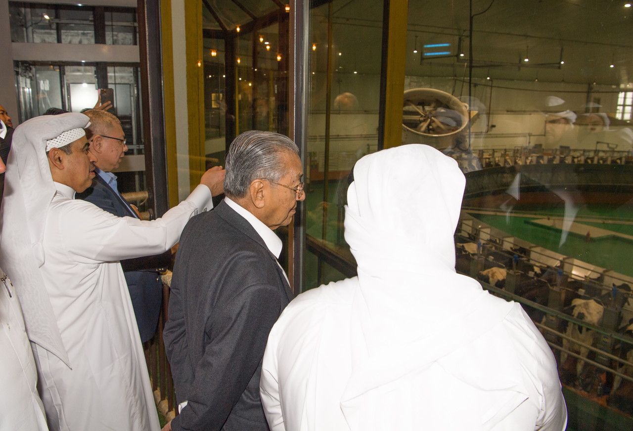 Tun M lawat syarikat tenusu Qatar