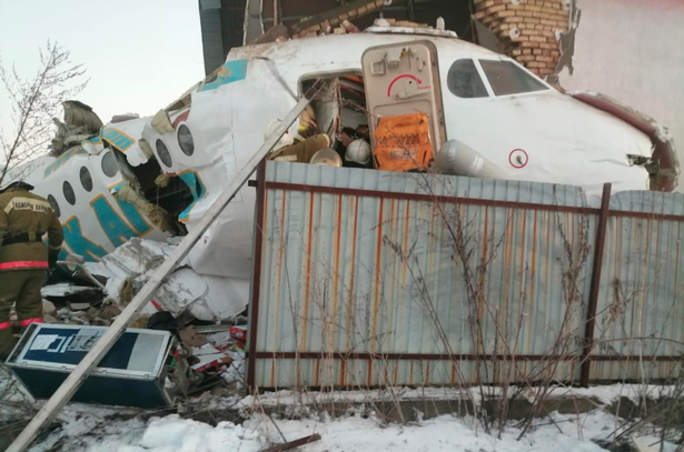 Death toll in Kazakhstan plane crash rises to 14; 35 left injured