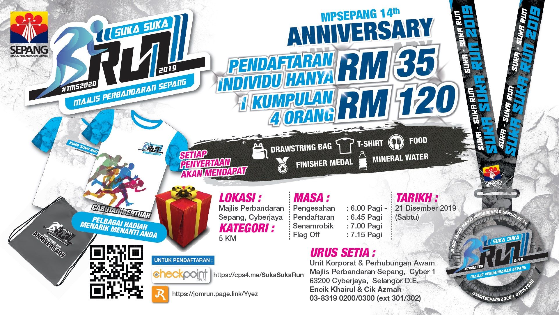 MPSepang pelawa orang ramai sertai Suka-Suka Run 2019