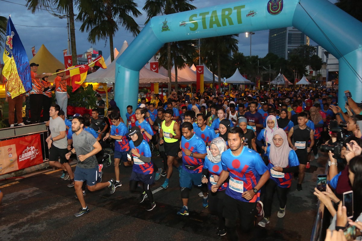 RMS sertai 10,000 peserta meriahkan Larian Menjunjung Kasih 2019