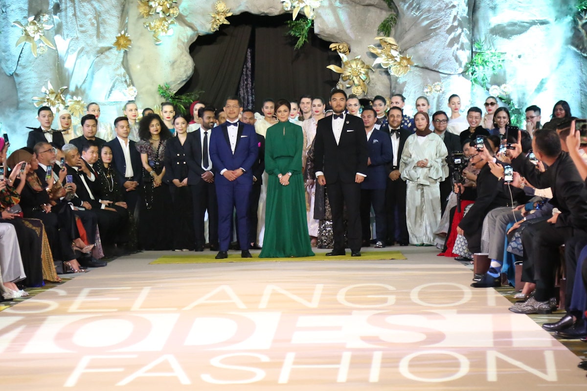 Tengku Permaisuri Norashikin serikan Selangor Modest Fashion Gala 2019