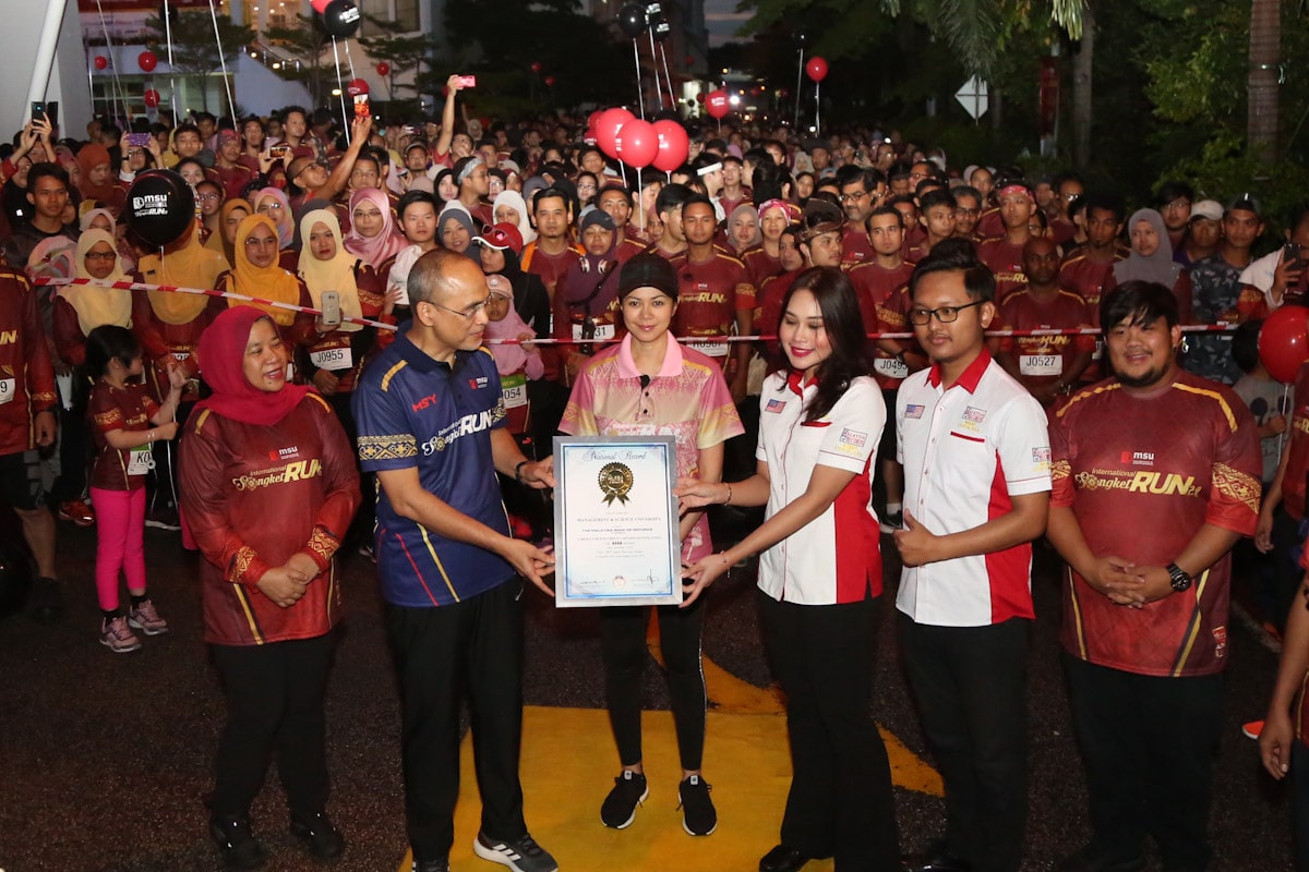 MSU International Songket Run 2.0 catat rekod MBR