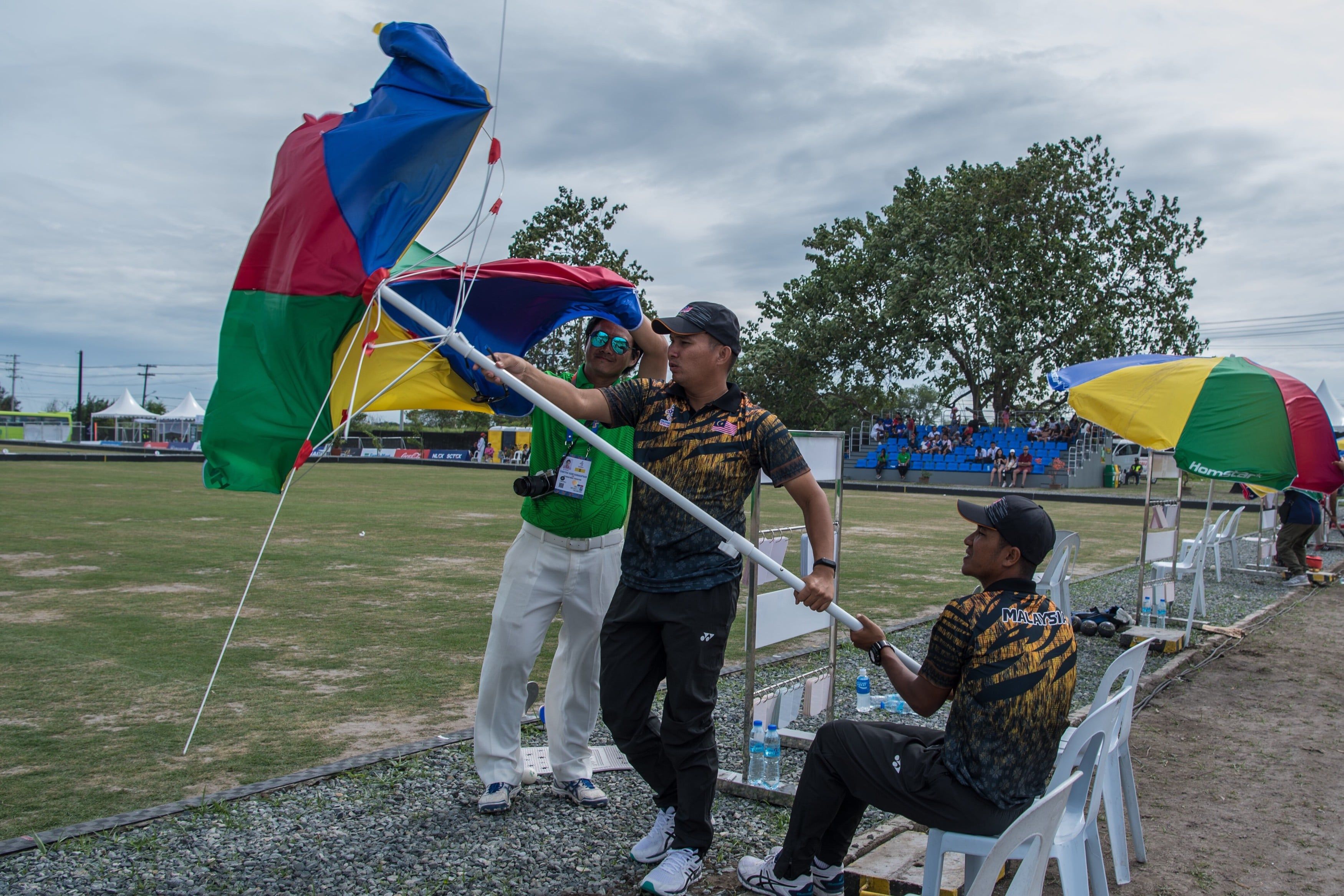 Sukan SEA: Taufan Kimmuri jejas beberapa acara sukan