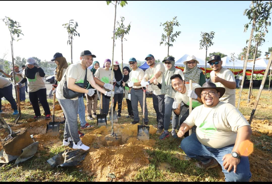 MDHS tanam 300 pokok indahkan Taman Awam Seroja