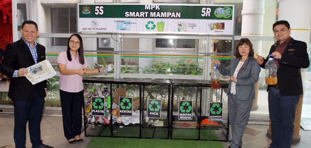 巴生220地点置垃圾槽 方便民众大扫除迎新春