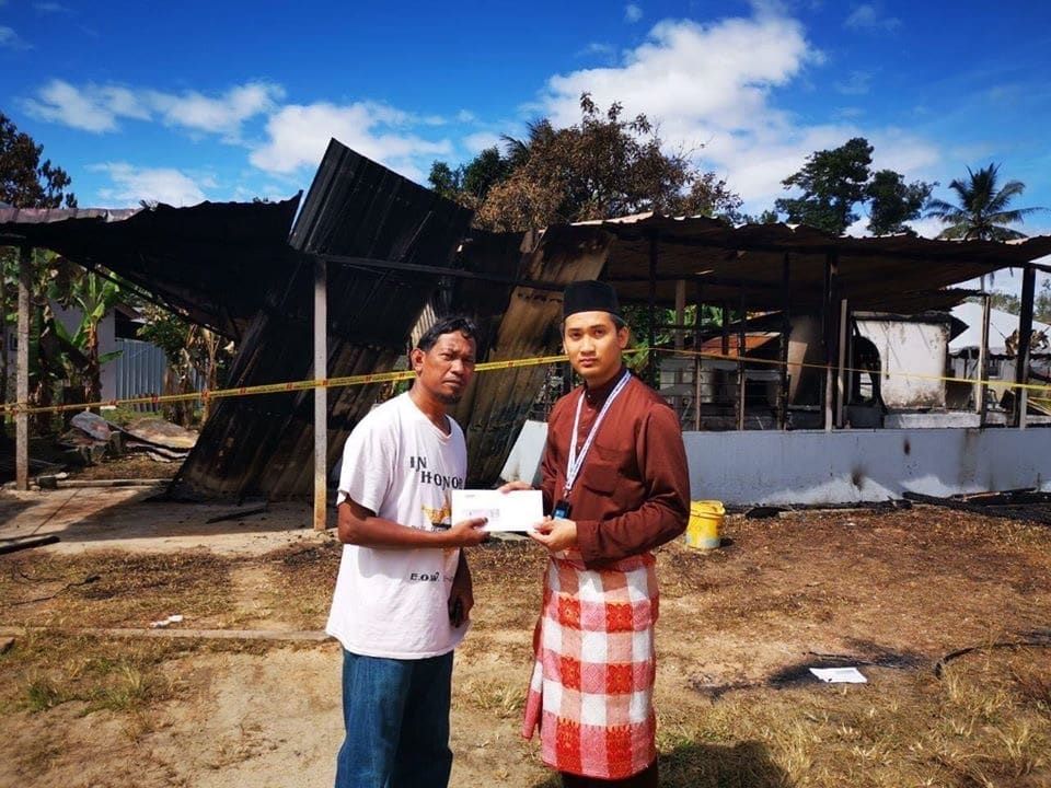 Bantuan segera LZS untuk mangsa kebakaran Kolam Limbongan