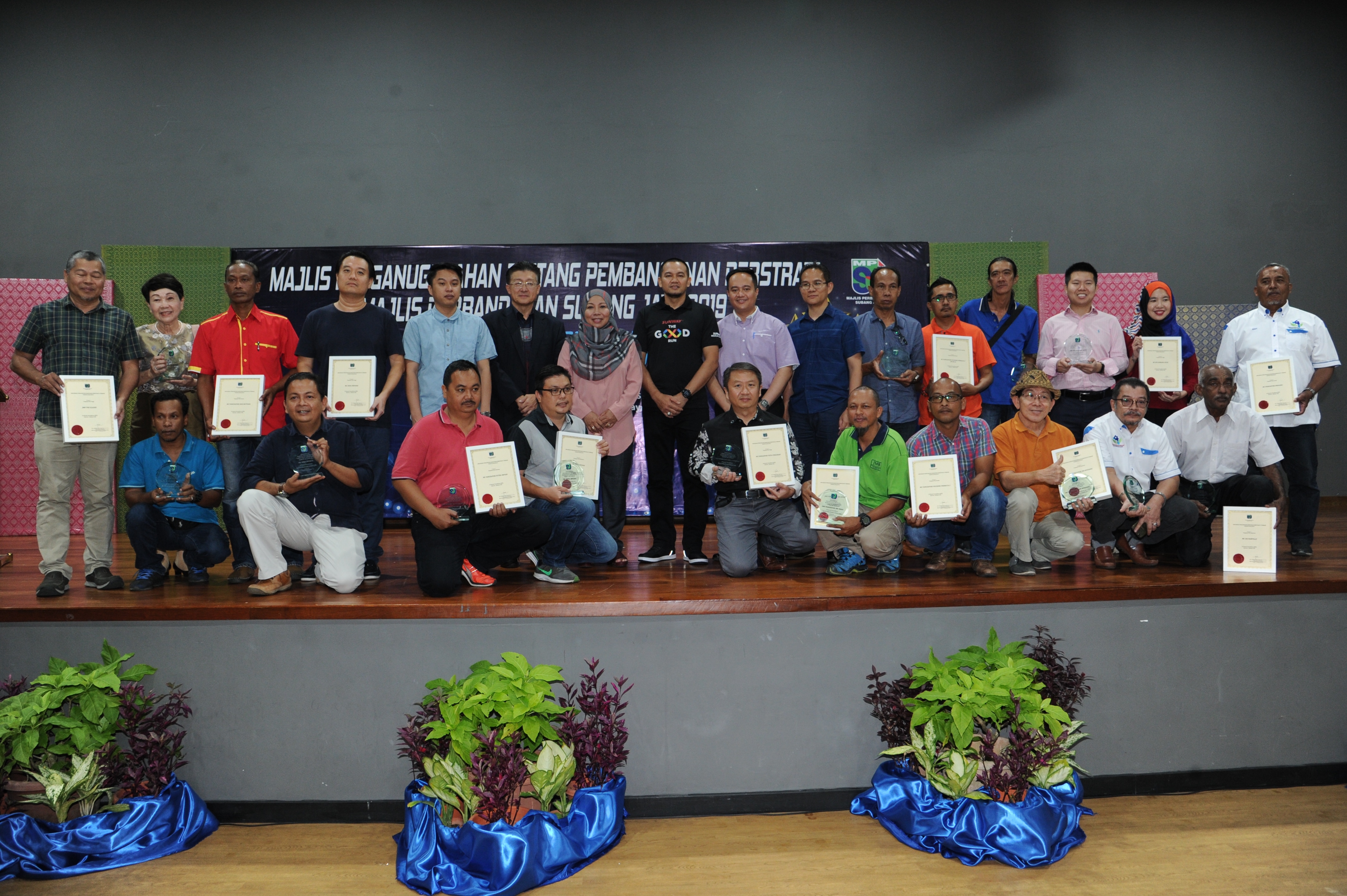 MPSJ iktiraf 15 JMB, MC main peranan aktif