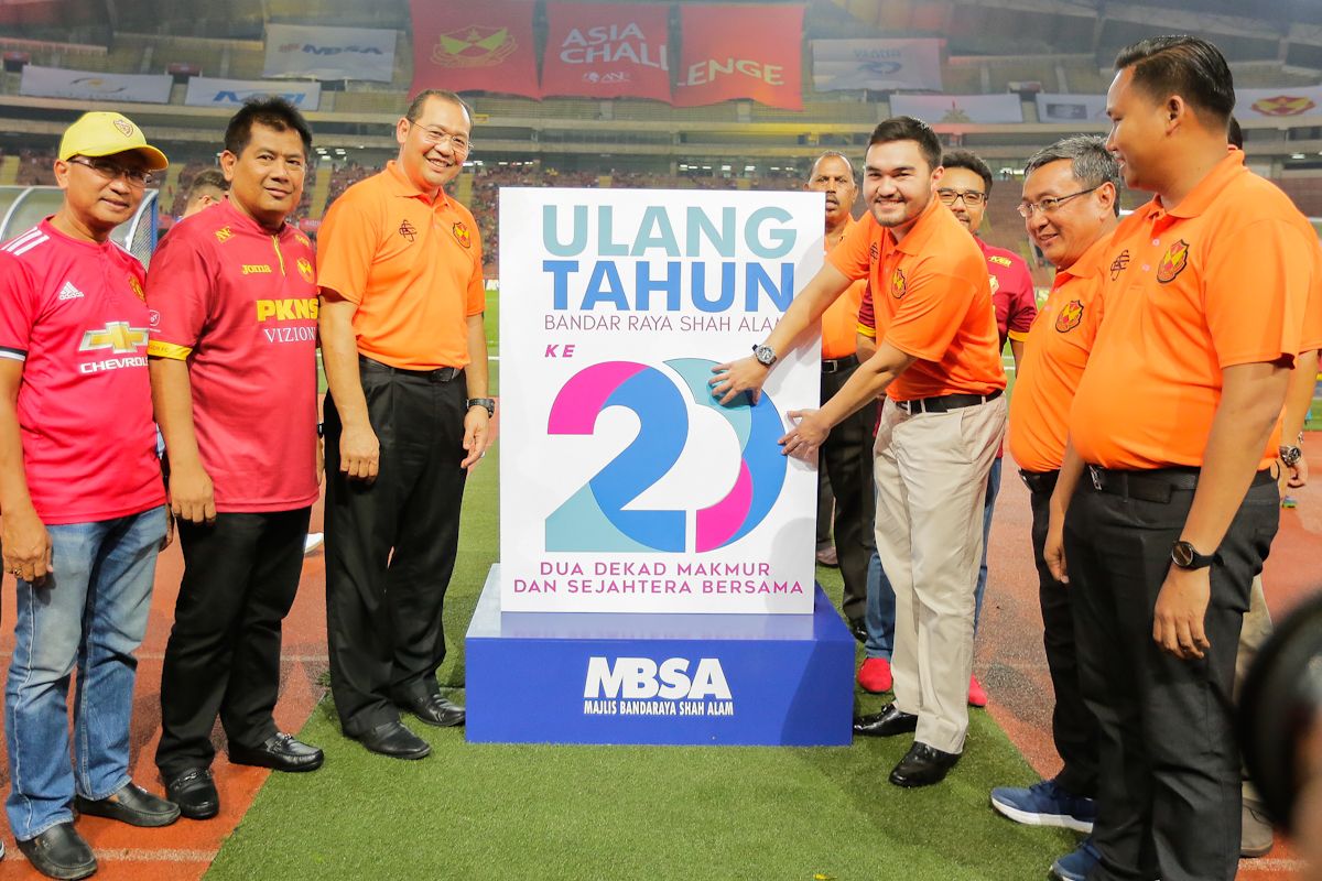 Raja Muda Selangor rasmi slogan 20 tahun MBSA