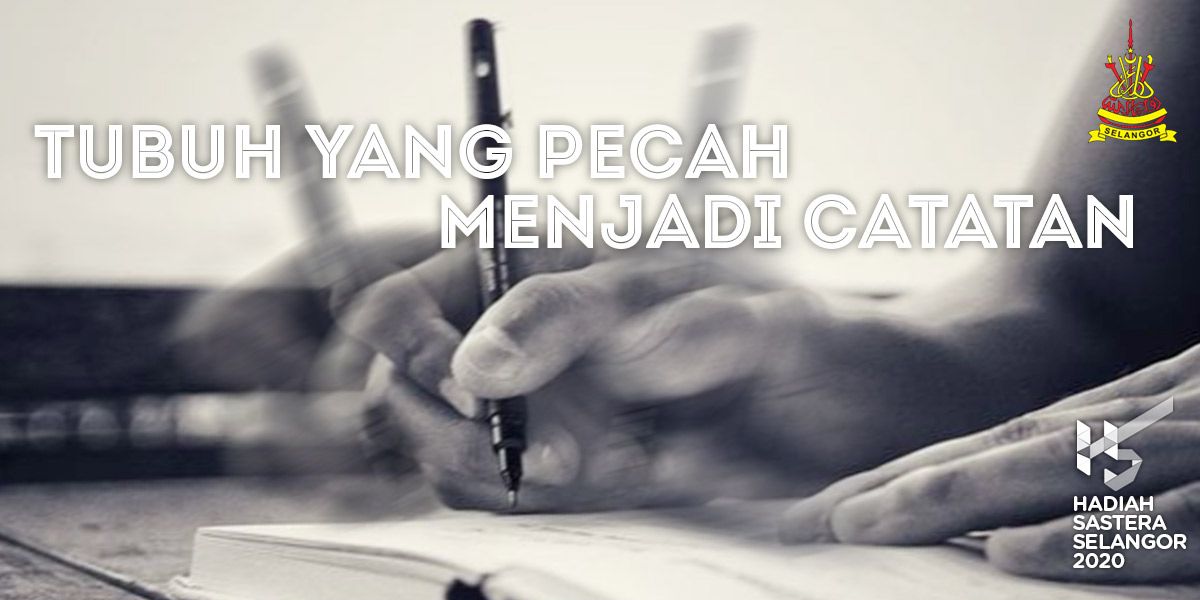 Tubuh yang pecah menjadi catatan