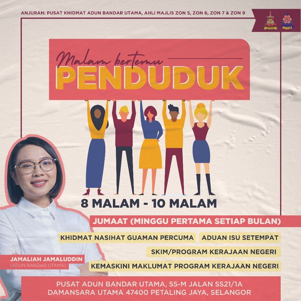 Pusat Khidmat Masyarakat DUN Bandar Utama dibuka waktu malam