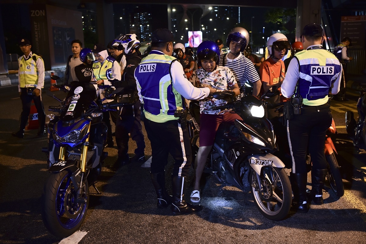 Pelajar paling ramai ditangkap tunggang motosikal melulu