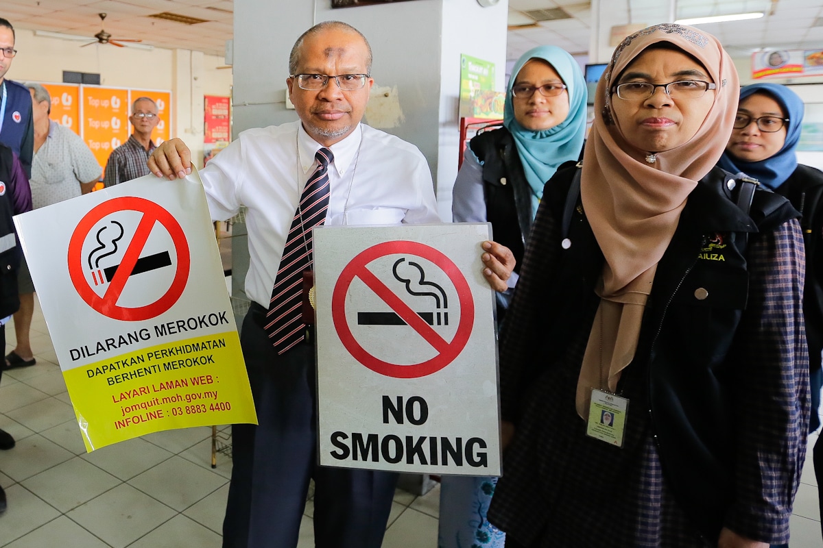 Operasi larangan merokok di Selangor, kompaun RM103,850 dikeluarkan