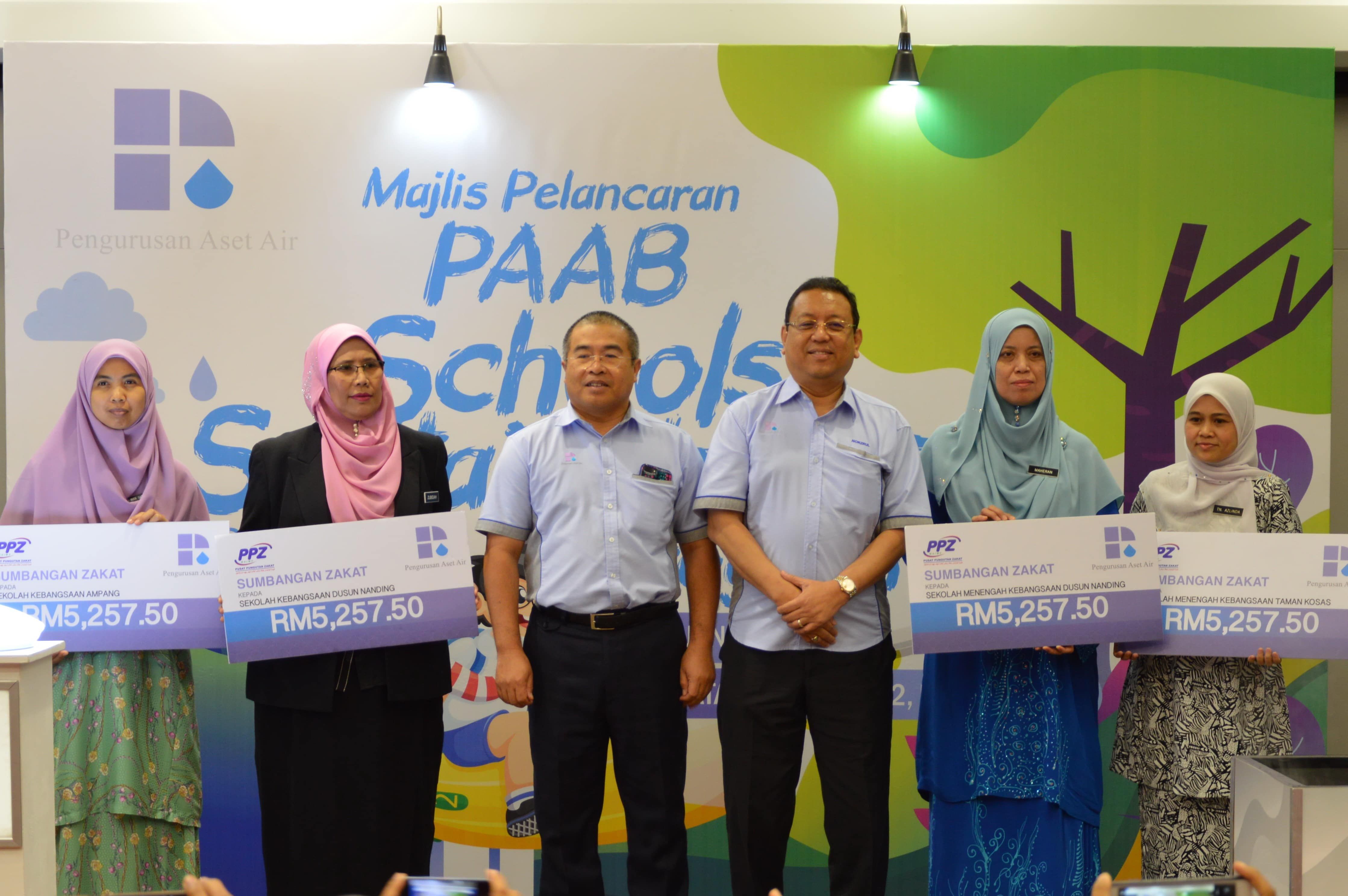 PAAB bantu empat sekolah terkesan Projek LRAL2