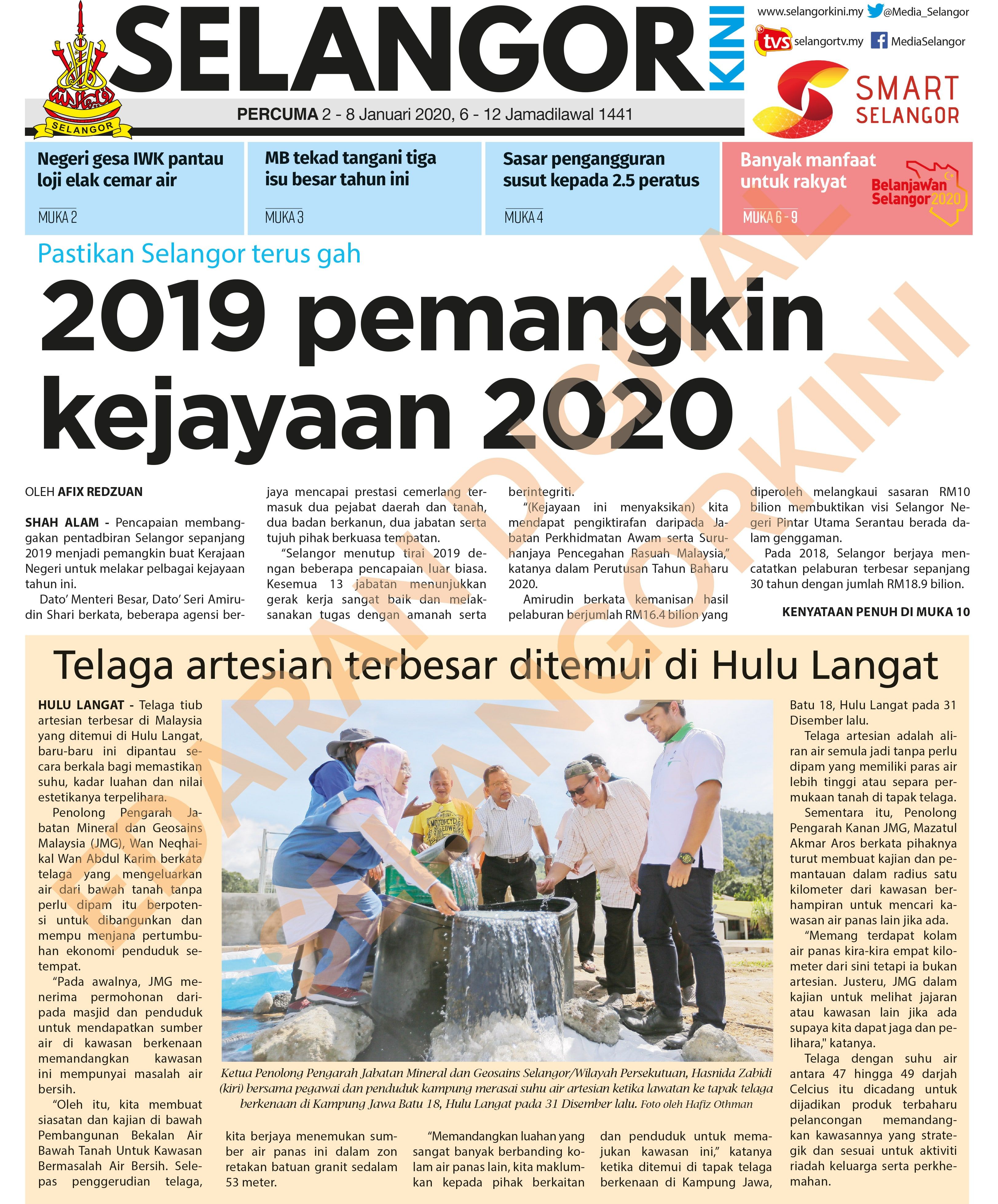 SelangorKini 2 - 8 Januari 2020