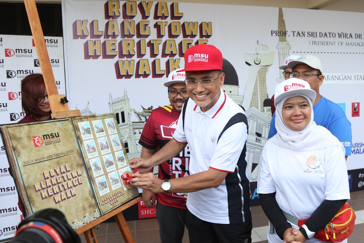 Pelajar, pensyarah MSU jalan kaki jejaki sejarah Klang