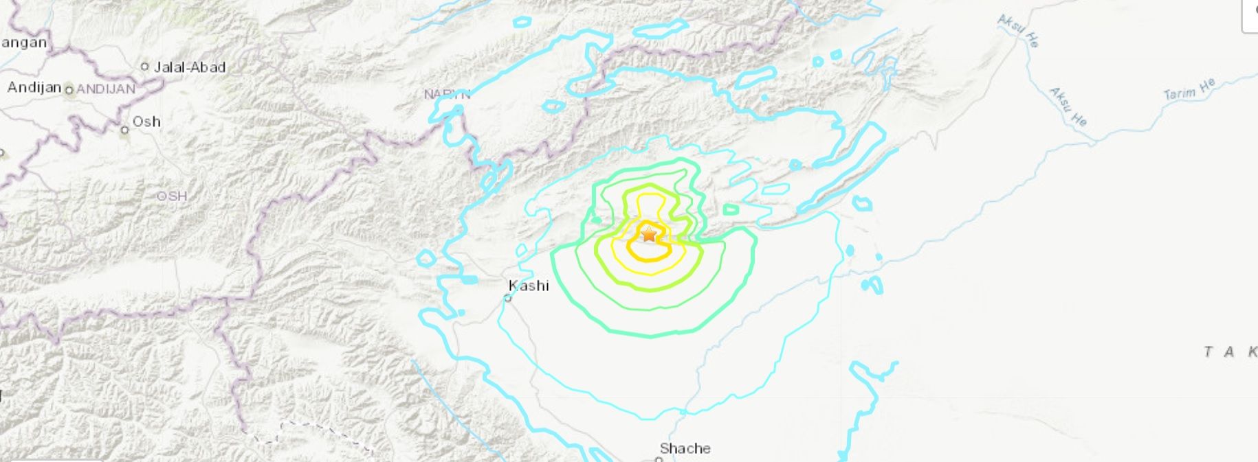 至少3人受伤  新疆6.4级地震