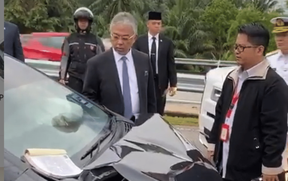 Agong sekali lagi periksa mangsa kemalangan