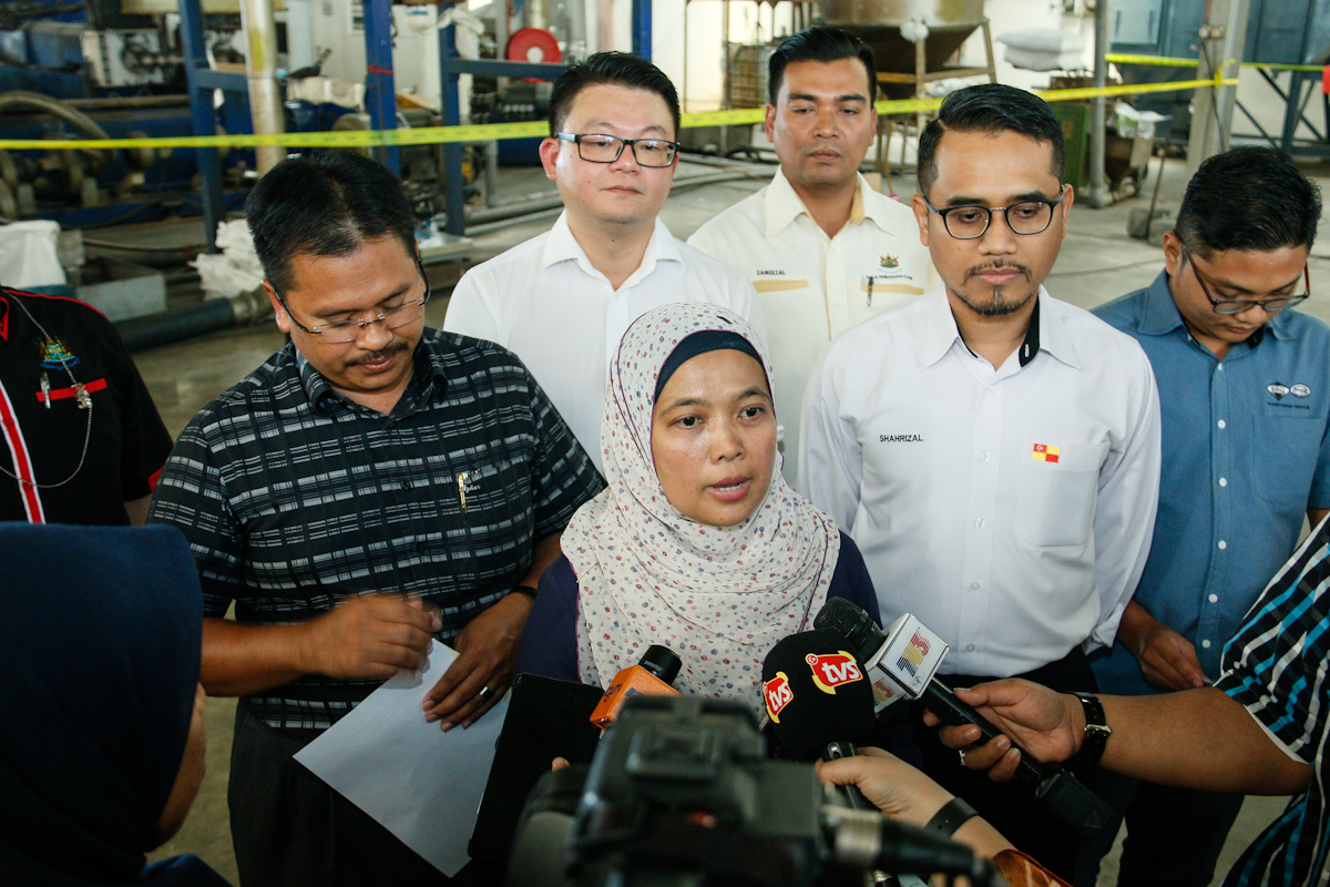 Pencemaran bau, kilang plastik henti operasi