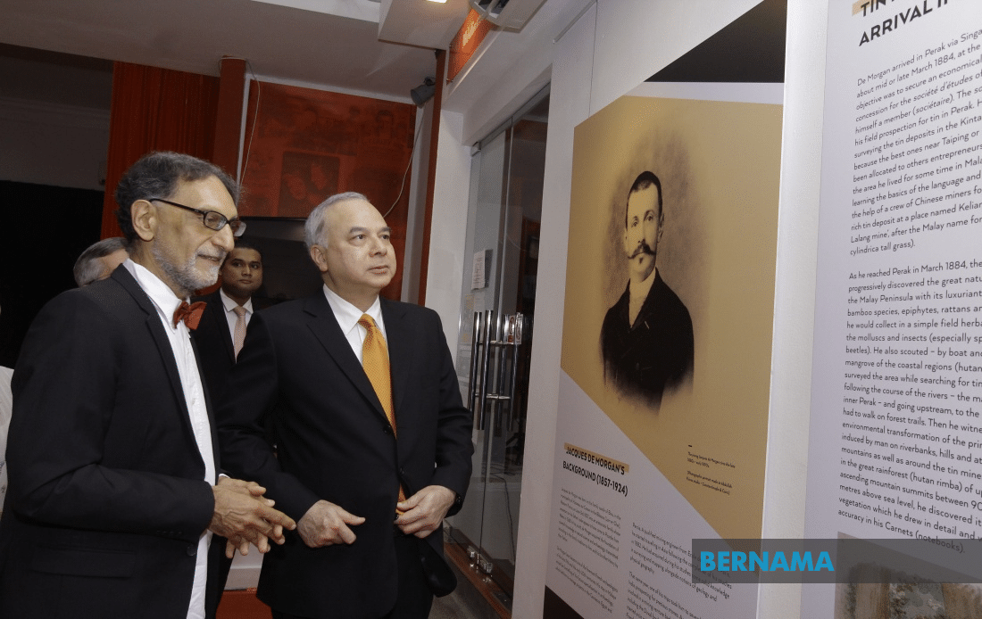 Pameran ekspedisi ahli arkeologi Perancis jelajah Perak