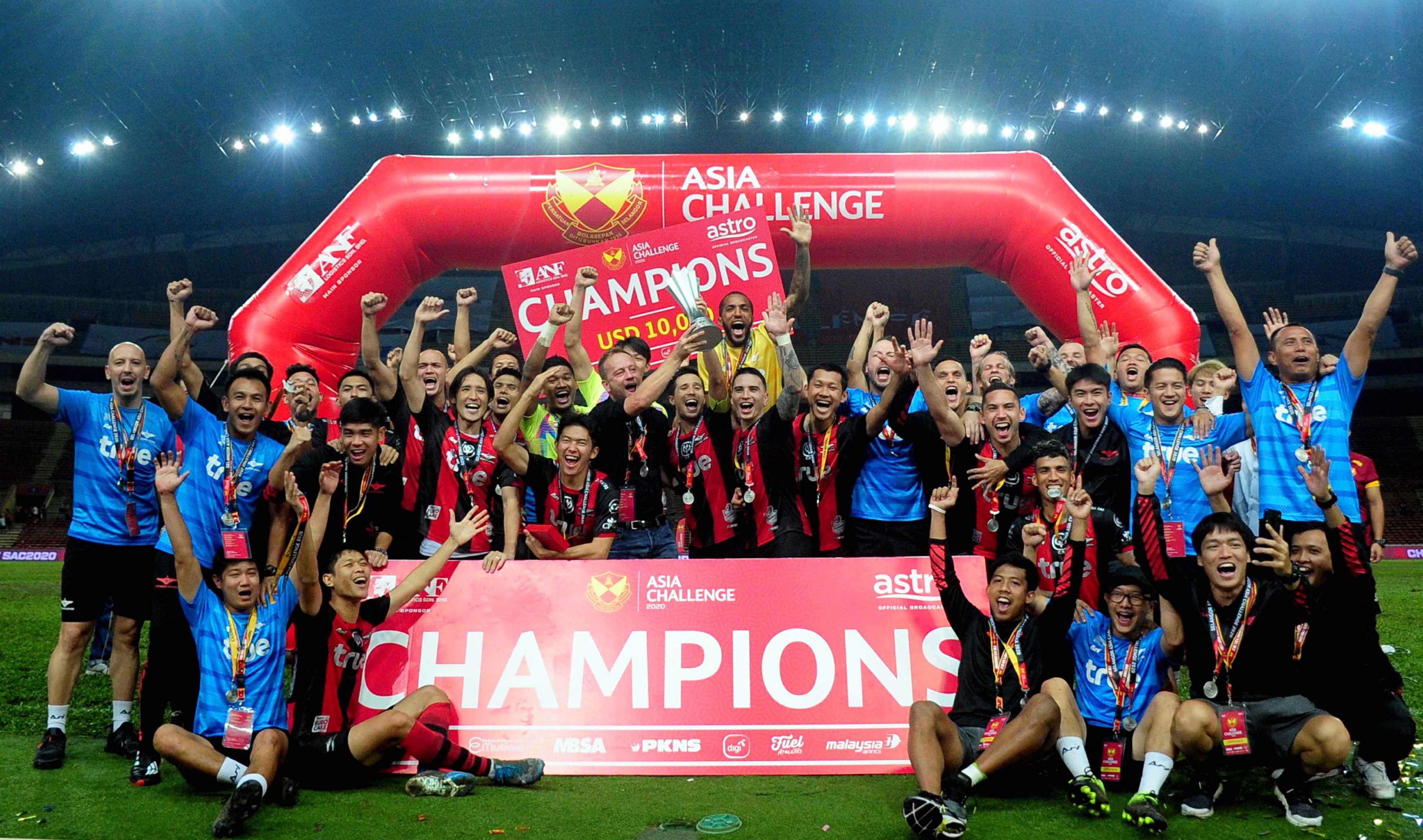 True Bangkok United juara Kejohanan Cabaran Asia 2020