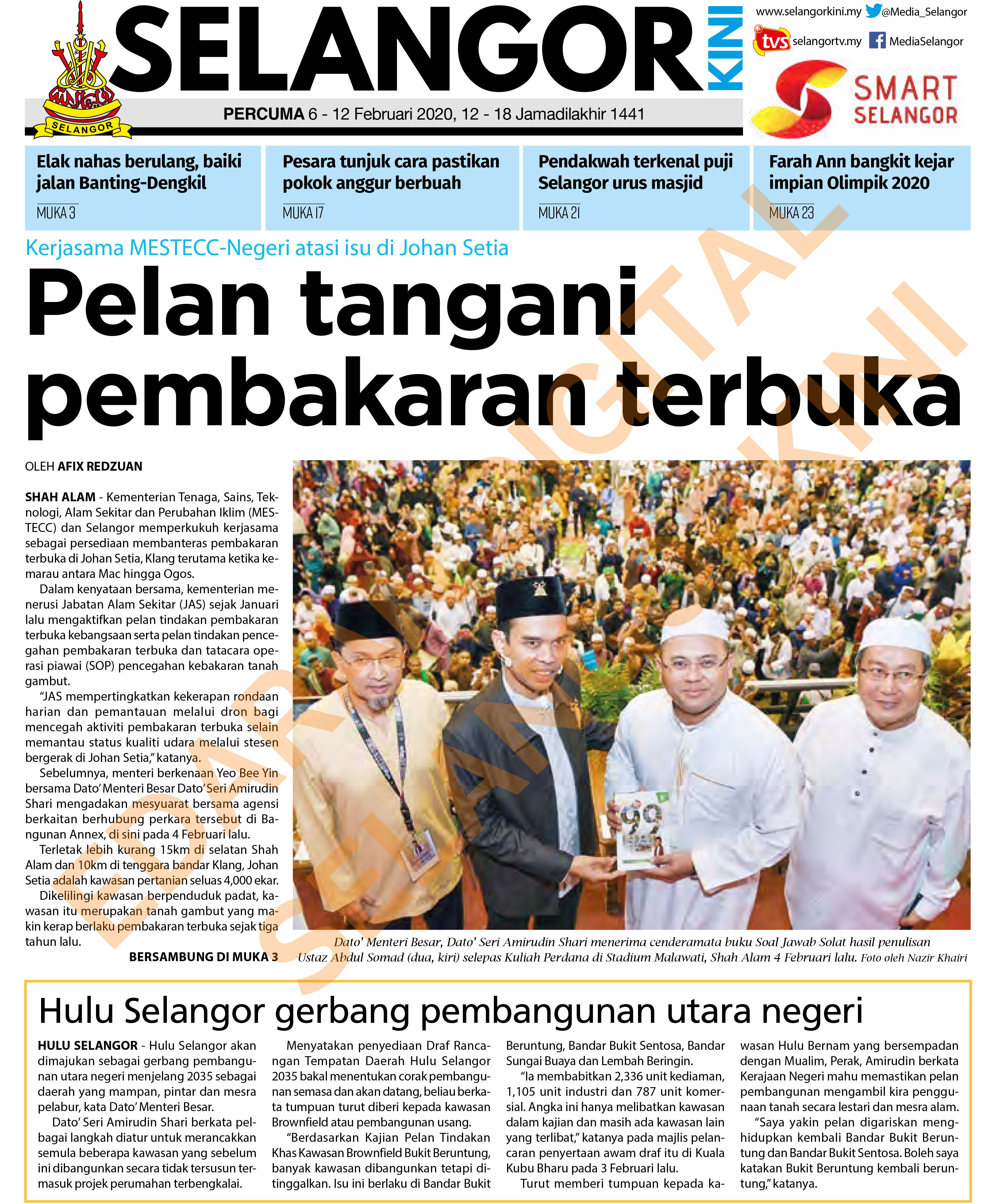 SelangorKini 6 - 12 Februari 2020