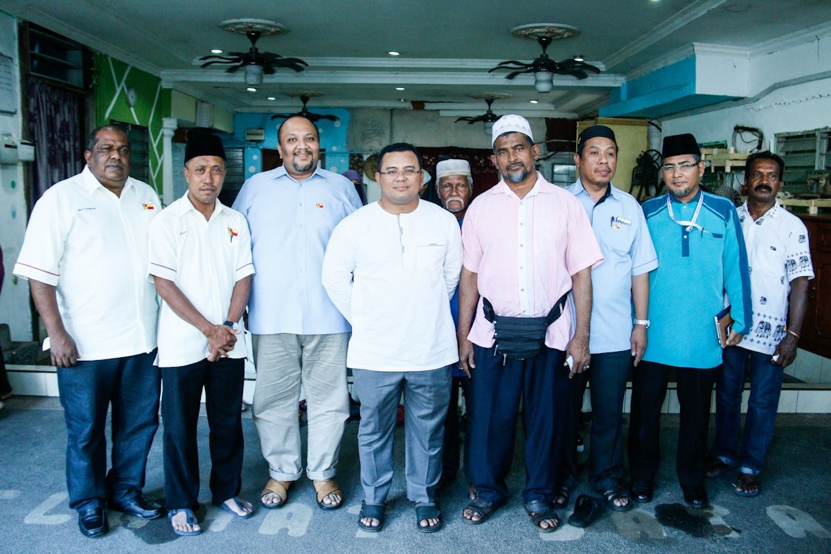 MB ziarah keluarga mantan ketua kampung kematian anak