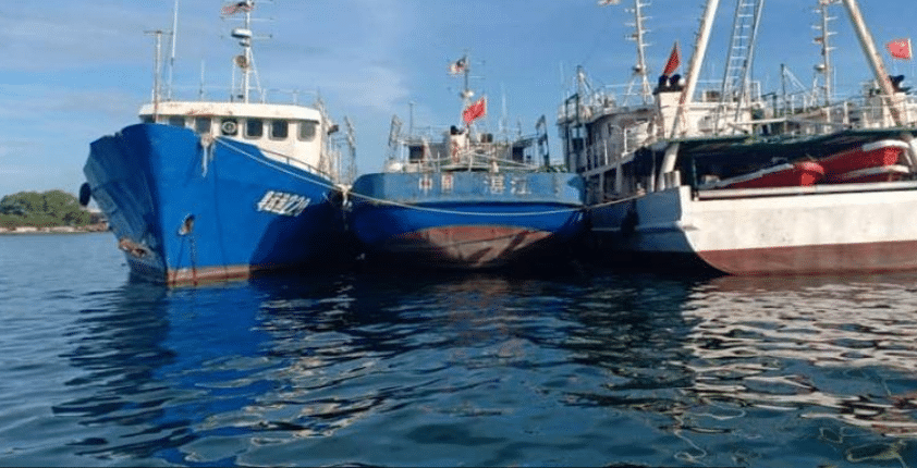 Empat kapal asing berlabuh di Labuan, penduduk setempat tidak perlu risau