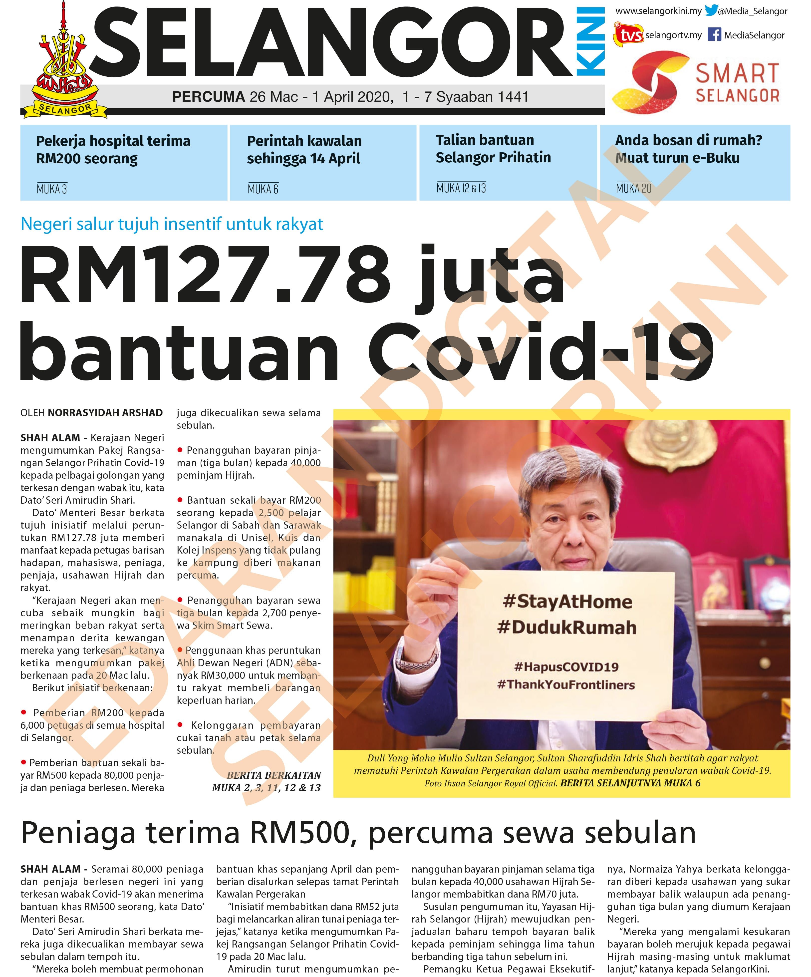 SelangorKini 26 Mac - 1 April 2020